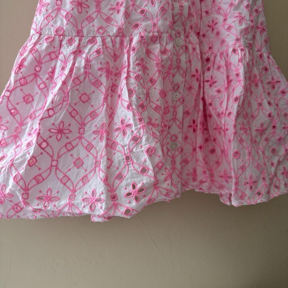 Lilly Pulitzer Pink & White Midi Dress Trio (Pink) - Picture 7 of 16